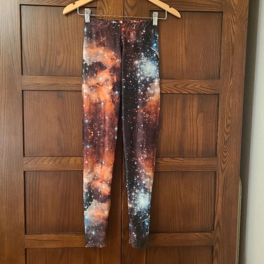 BlackMilk Galaxy Leggings Size Medium